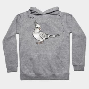 Bird - Cockatiel - Silver Hoodie
